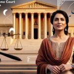 "Supreme Court gavel and scales symbolizing the historic Khula decision that upholds women's rights in Pakistan."