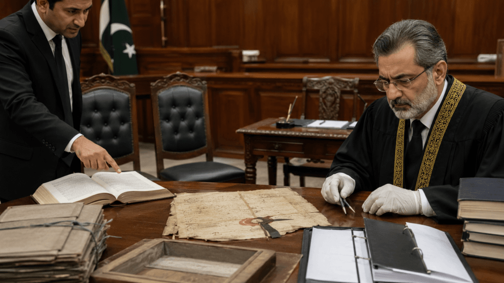Gift Deed Evidence Failed Under Article 79 Disputed gift deed in Pakistan with missing marginal witnesses and absent scribe evidence