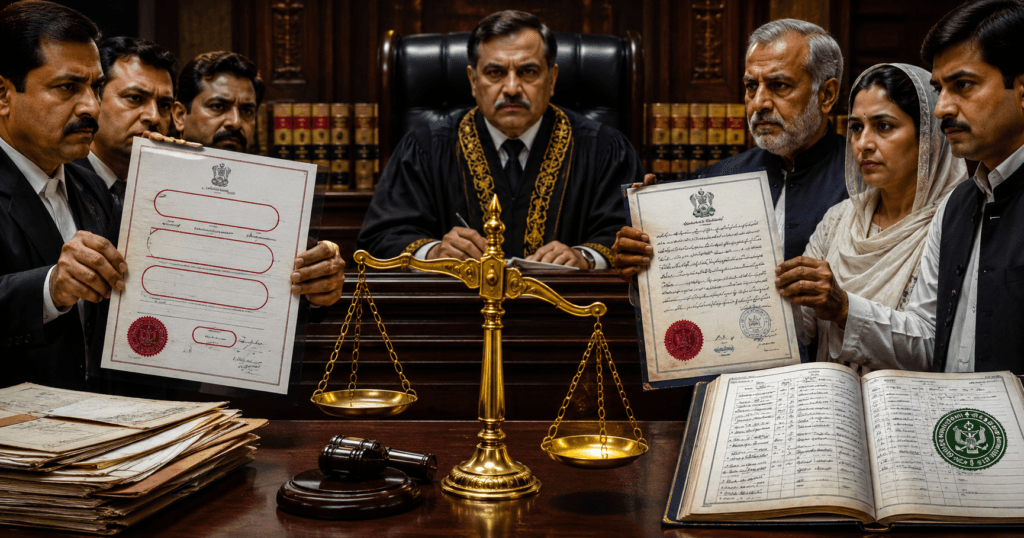 Evidence required to prove power of attorney forgery Burden of proving forgery of a general power of attorney