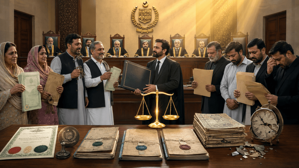 Final judgment in 2024 SCMR 1233 Supreme Court final decision on General Power of Attorney in Pakistan