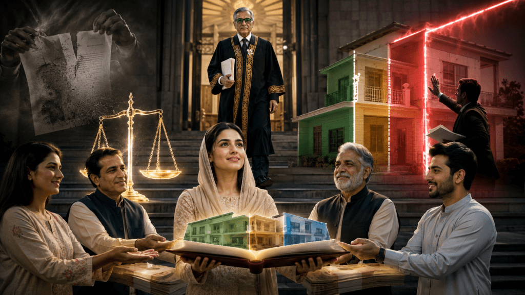 Supreme Court protecting a daughter and other heirs in a Pakistani inheritance dispute