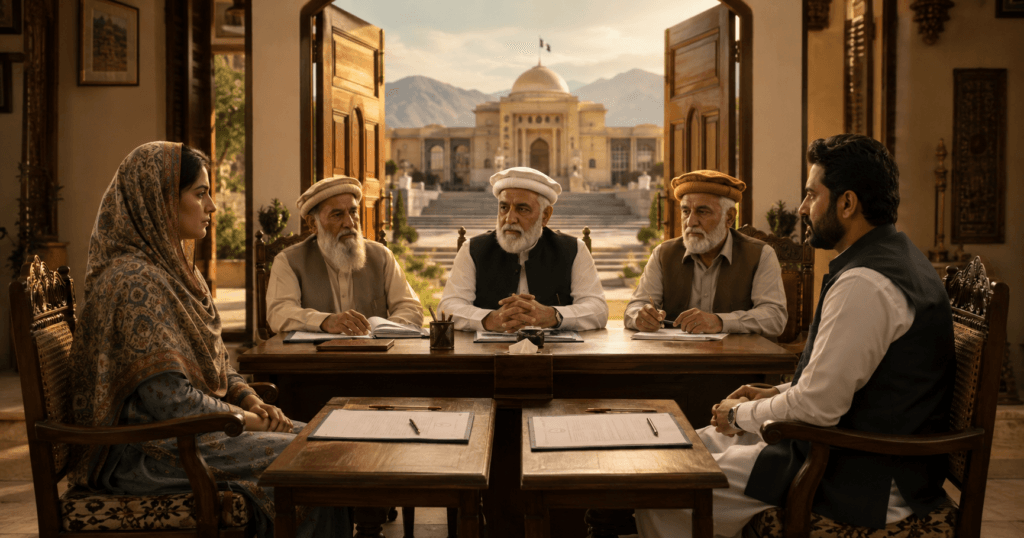 Lawful Civil Mediation Requires Free Consent Voluntary civil mediation with a Pakistani woman participating personally