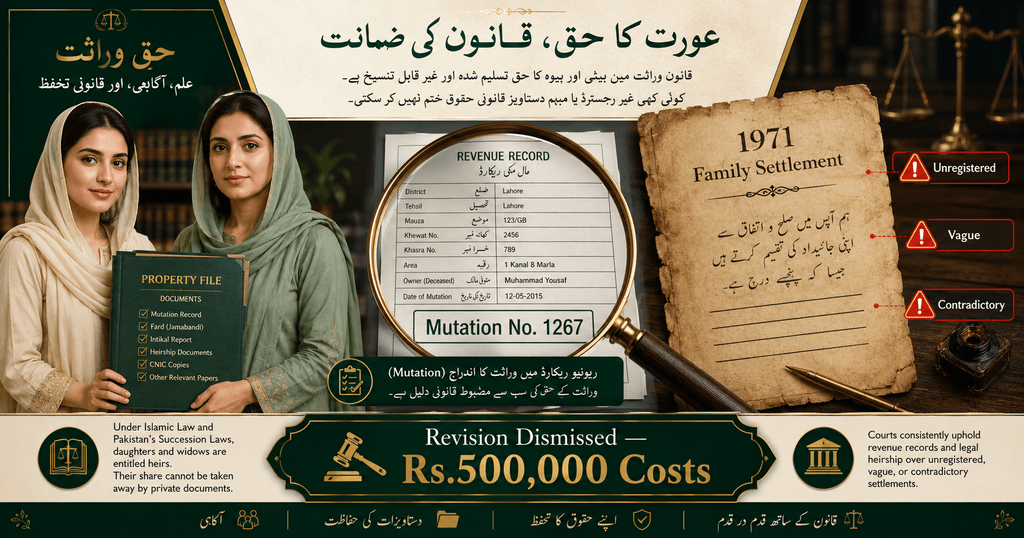 2026 CLC 131 Female Inheritance Rights Judgment Female rights inheritance judgment 2026 CLC 131 protecting daughters’ property claim