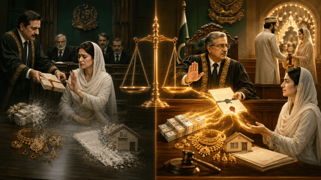 Khula Cannot Be Imposed Without Wife’s Request Supreme Court rejecting forced khula and protecting wife’s dower rights