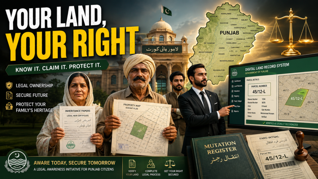 punjab land revenue 2026 rights for Punjab citizens