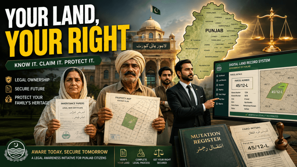 punjab land revenue 2026 rights for Punjab citizens