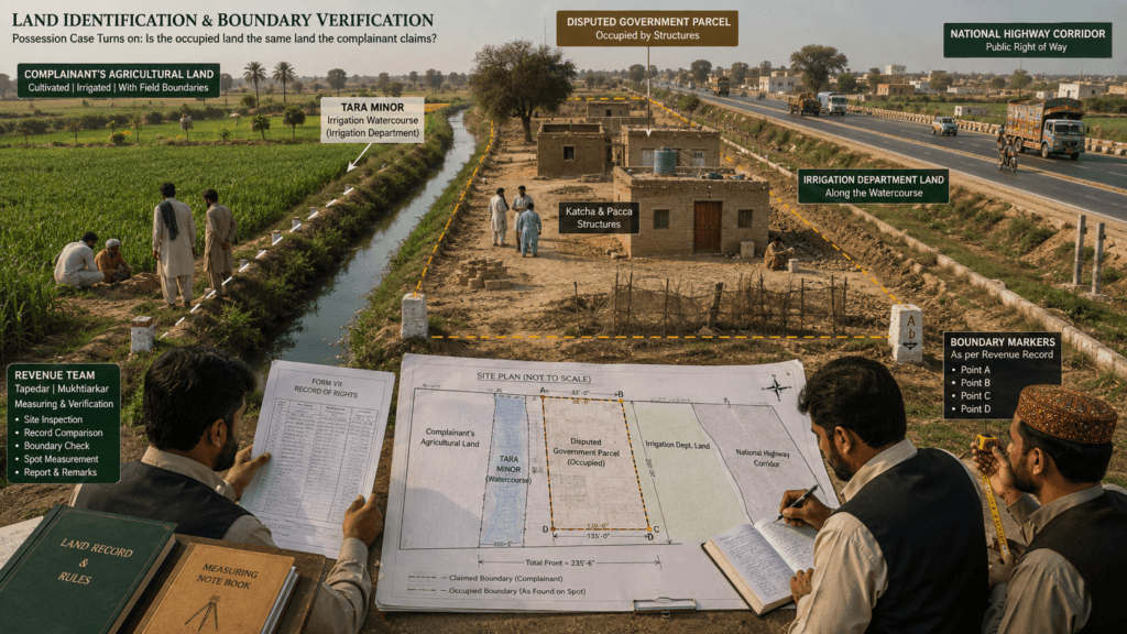 2024 YLR 1243 – Government Land and Site Identity 2024 YLR 1243 government land and disputed property identification