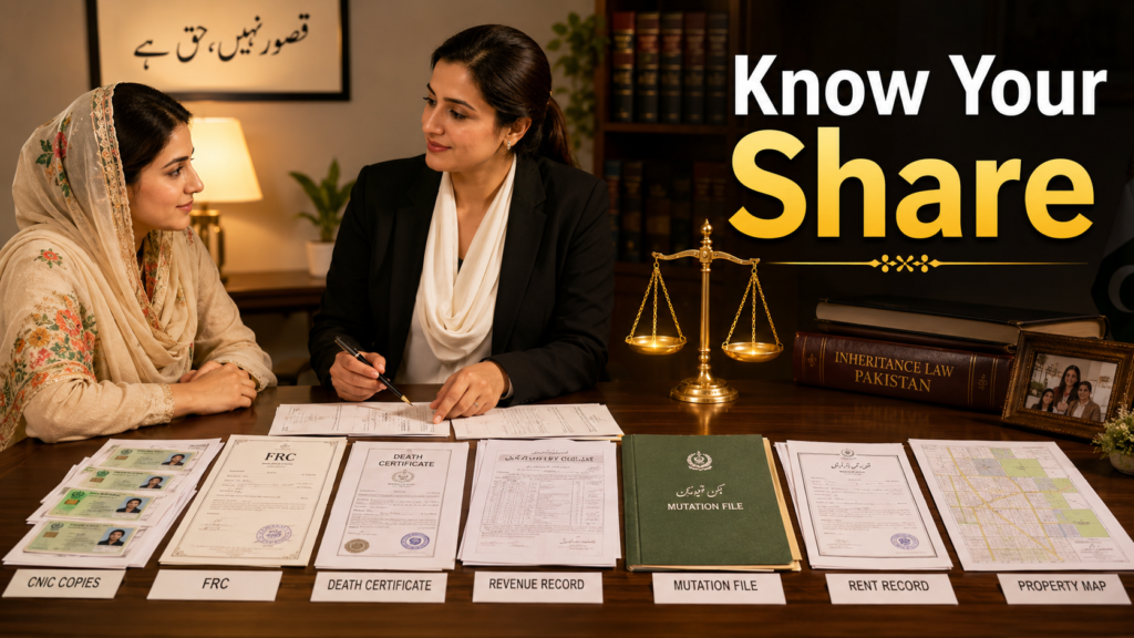 Legal Awareness for Female Heirs in Pakistan female rights legal awareness for female heirs in Pakistan