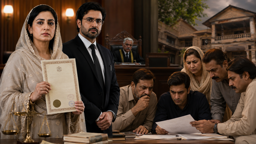 heirs challenging gift for wife pakistan