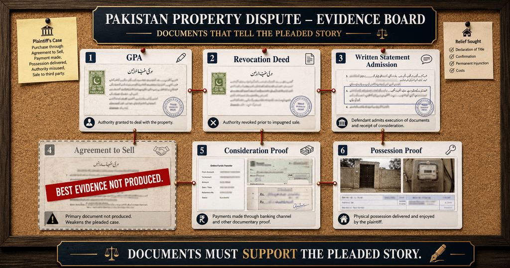 Evidence required in Property Law dispute involving power of attorney and sale deed