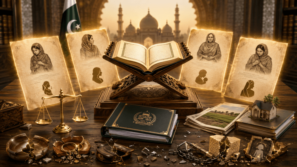 Qur’anic Inheritance Rights Above Local Custom Inheritance law in Pakistan based on Qur’anic rights of women