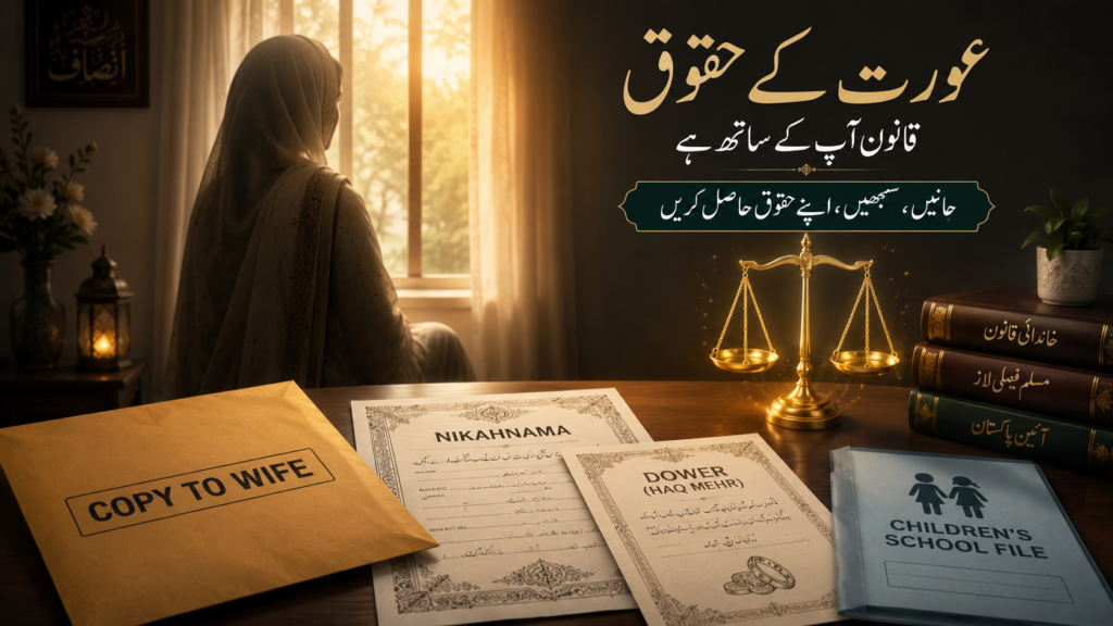 Wife copy notice in Divorce Procedure in Pakistan