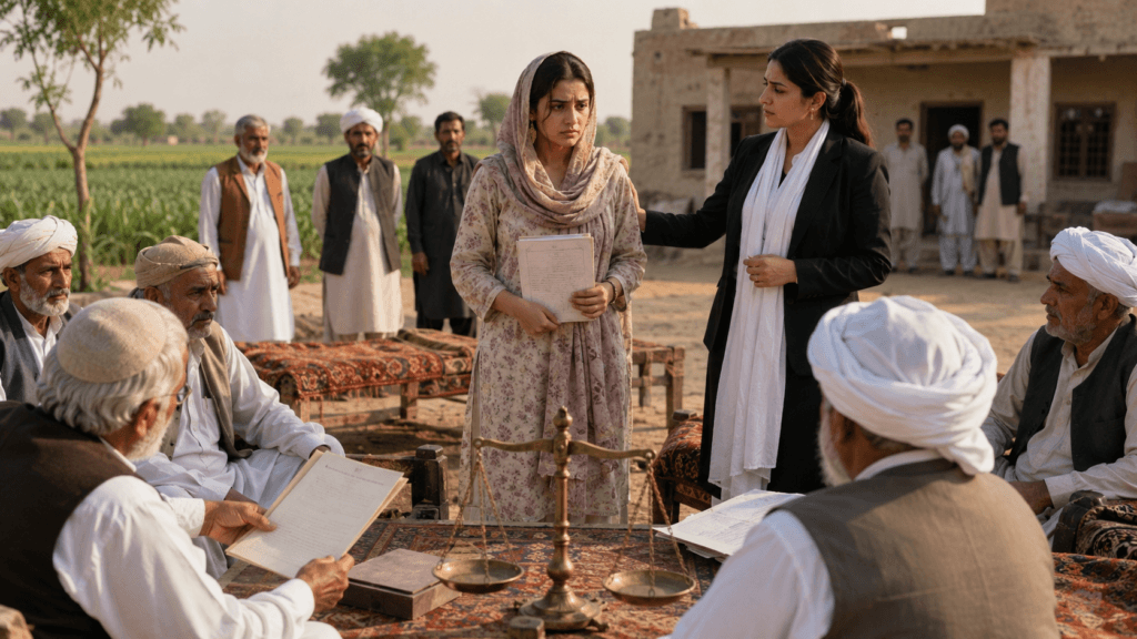 Daughter Challenging Jirga Pressure Over Inheritance Inheritance law in Pakistan case involving Jirga pressure on a daughter