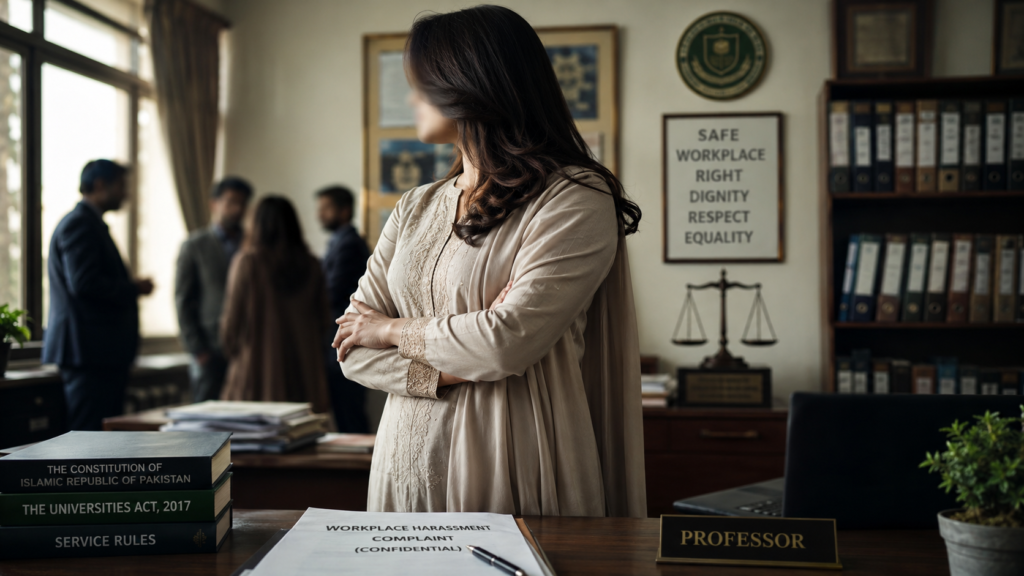 safe workplace for women in Pakistan legal awareness