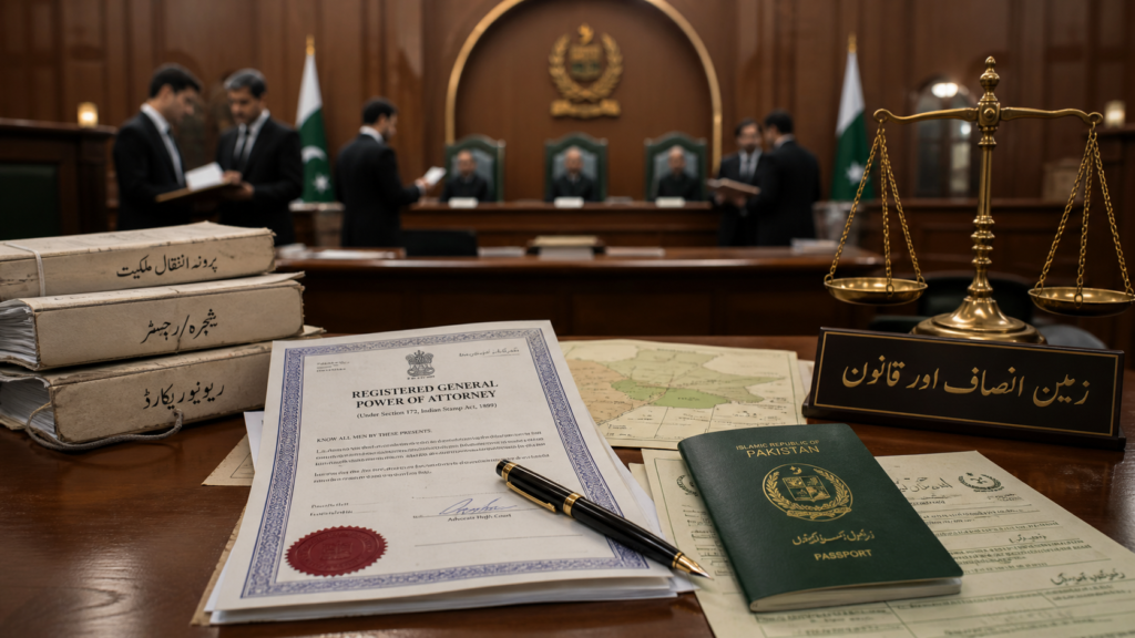 general power of attorney in Pakistan Supreme Court judgment