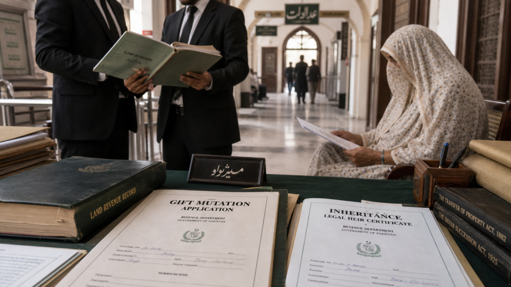 cancellation of gift deed in Pakistan case background