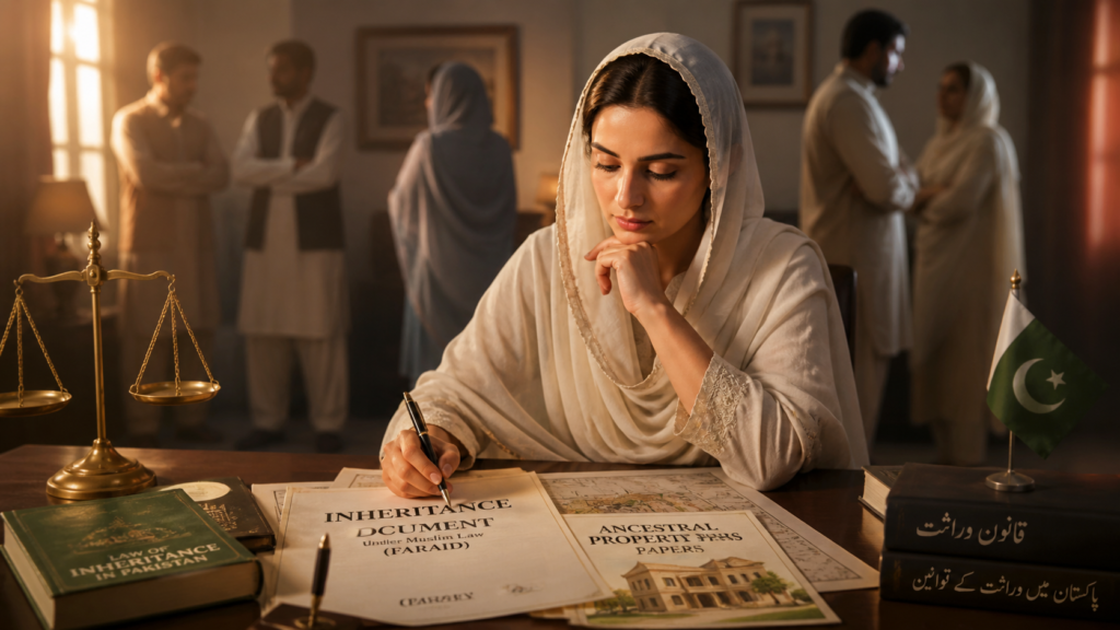 practical lessons on inheritance law in Pakistan