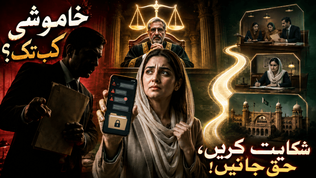Harassment Complaint Pakistan workplace harassment legal protection 2026