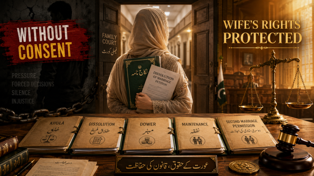 khula procedure in Pakistan Supreme Court wife consent ruling