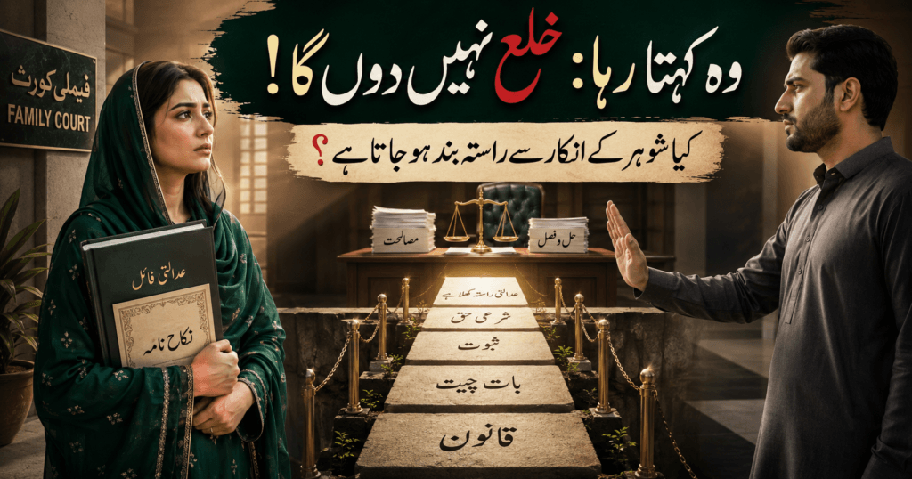 Khula Without Husband Consent in Pakistan and Family Court legal remedy