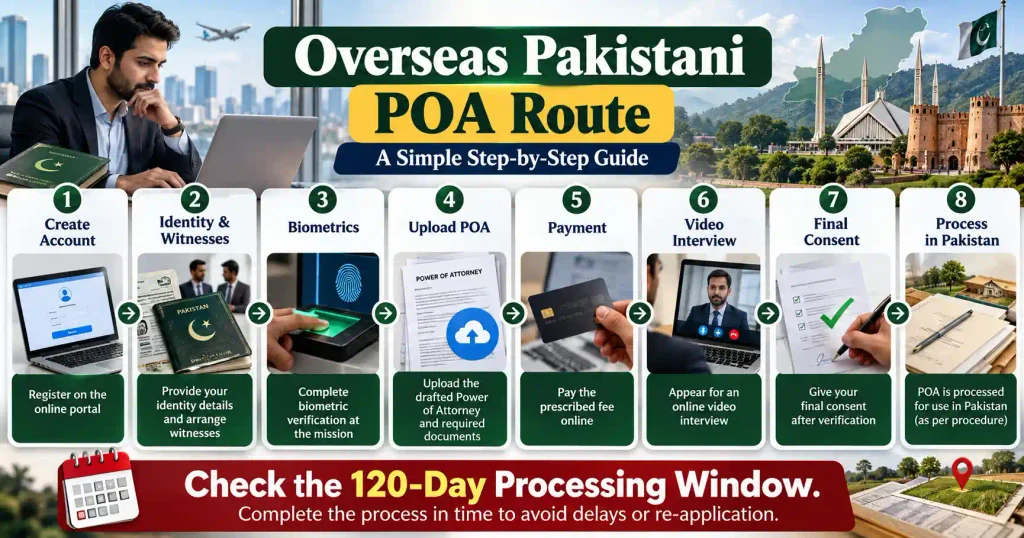 General power of attorney in Pakistan online process for Overseas Pakistanis