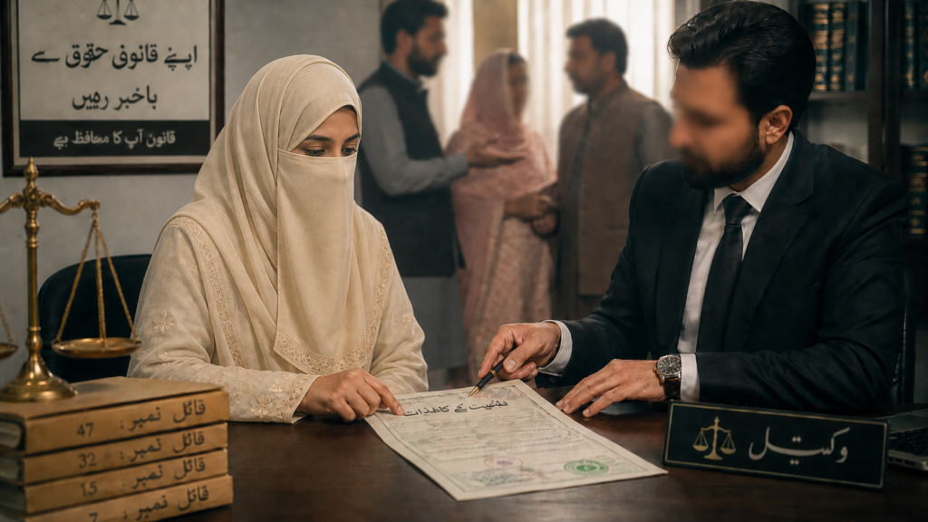 parda nasheen lady cancellation of gift deed in Pakistan