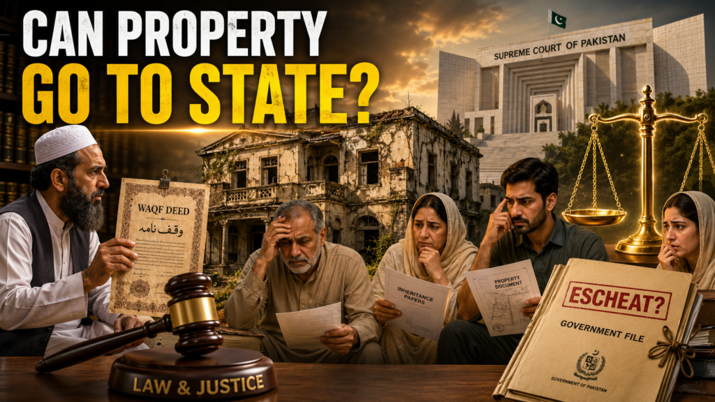Escheat Property in Pakistan PLD 2026 SC 283 Escheat Property in Pakistan Supreme Court judgment