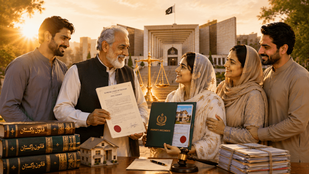 Will in Pakistan legal heirs property rights