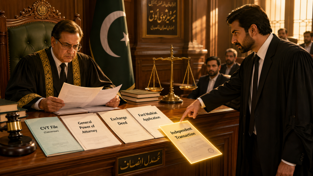 Court Analysis on CVT and GPA Lahore High Court analysis on CVT and General Power of Attorney