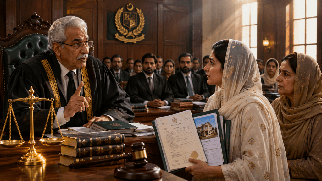 Will in Pakistan life interest judgment