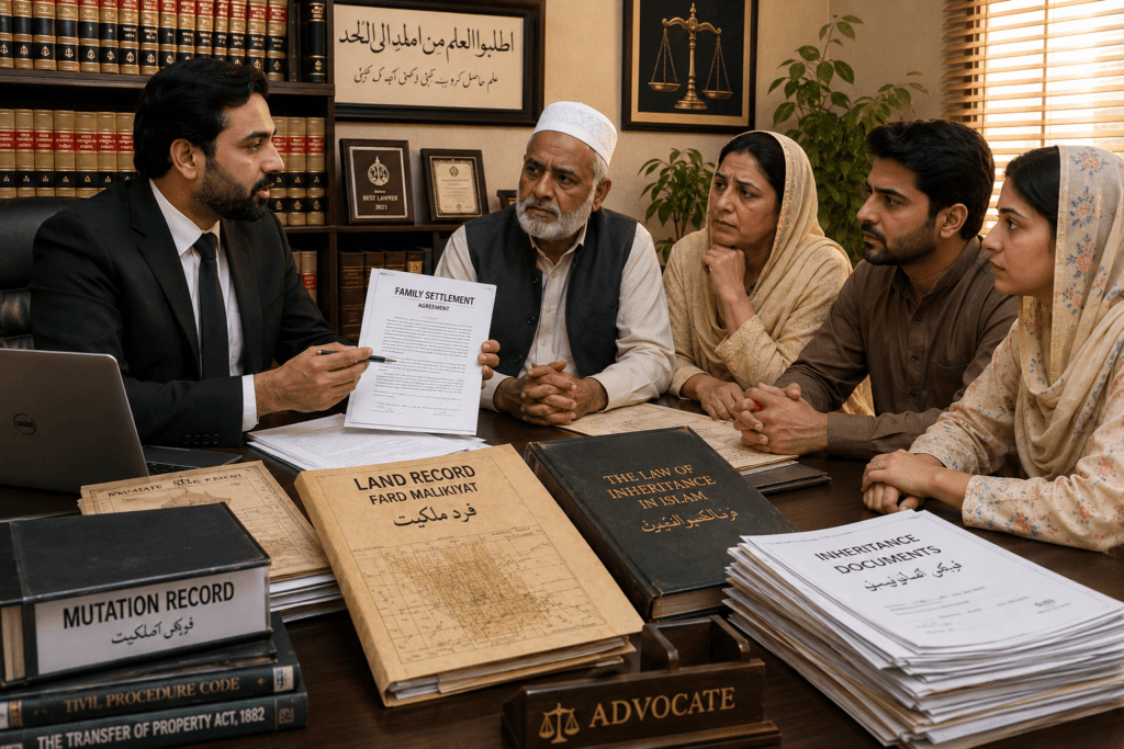 Family Settlement in Pakistan legal meaning
