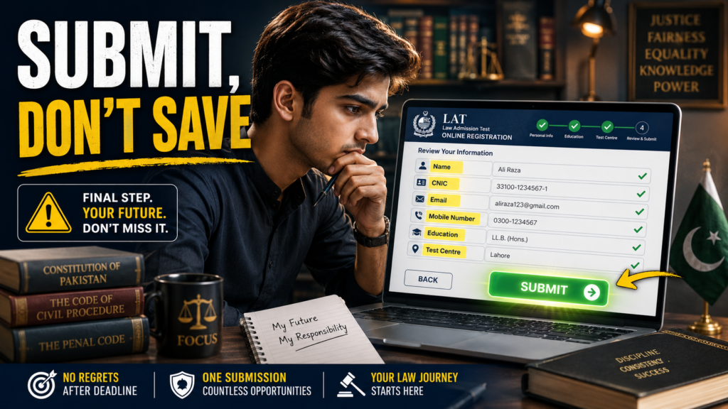 submit LAT online application form submit form for lat test online apply