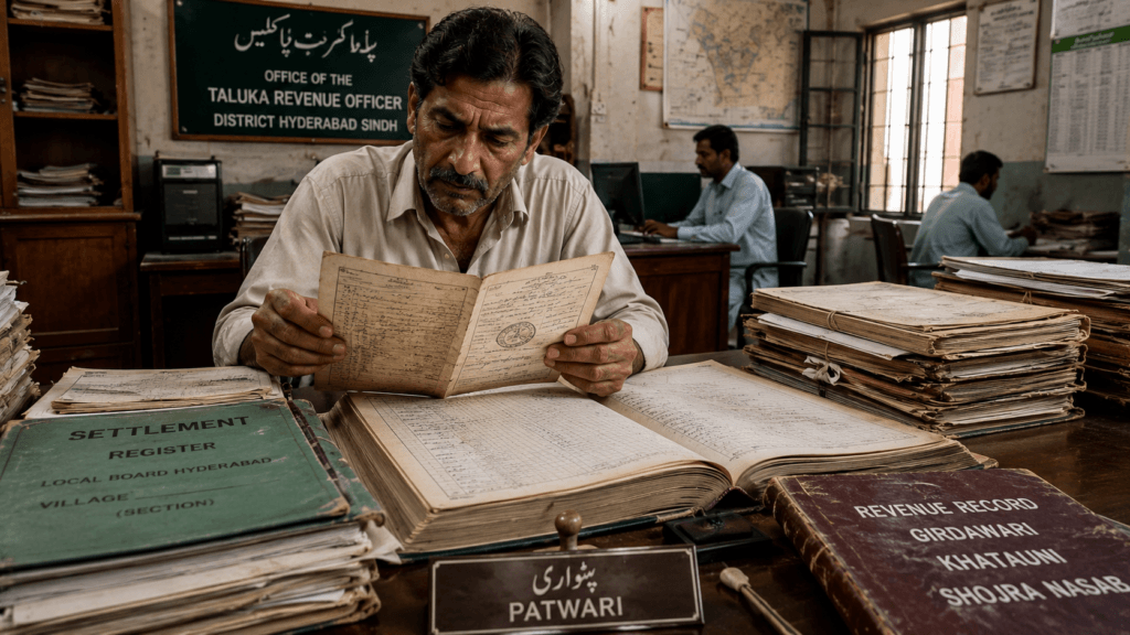 Property Ownership Dispute in Sindh involving old revenue records