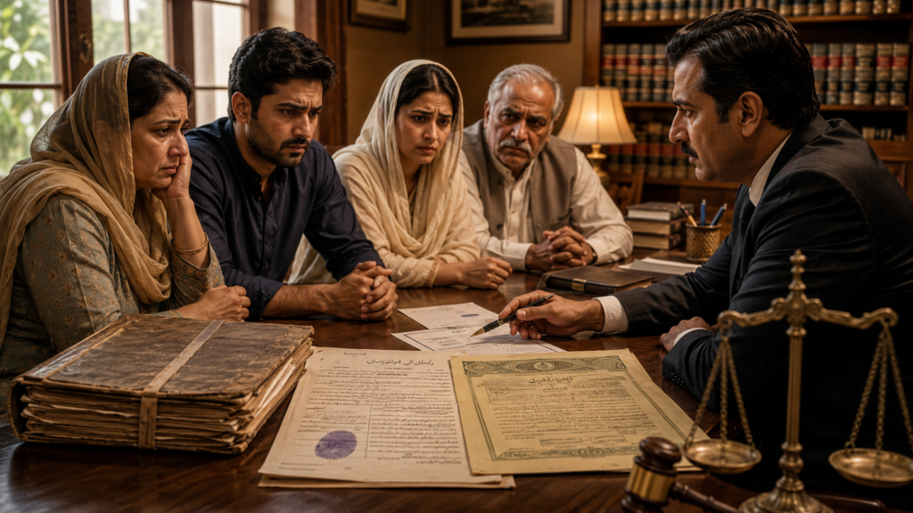 Pakistani Property Dispute Inheritance and Waqf Inheritance and waqf dispute in Pakistan property case