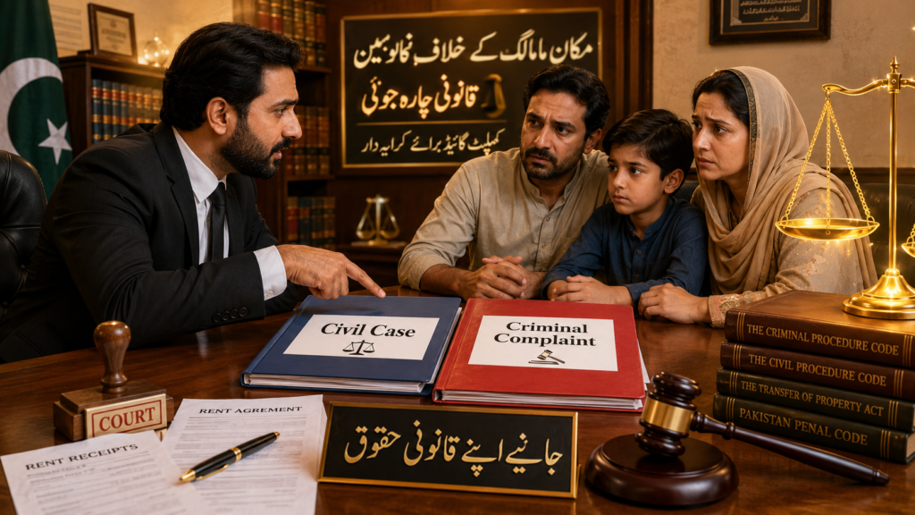 Civil and Criminal Proceedings in Property Dispute Law in Pakistan Property Dispute Law in Pakistan civil case criminal complaint