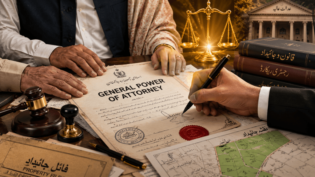 General Power of Attorney Execution Property Transfer Through Power of Attorney GPA document signing