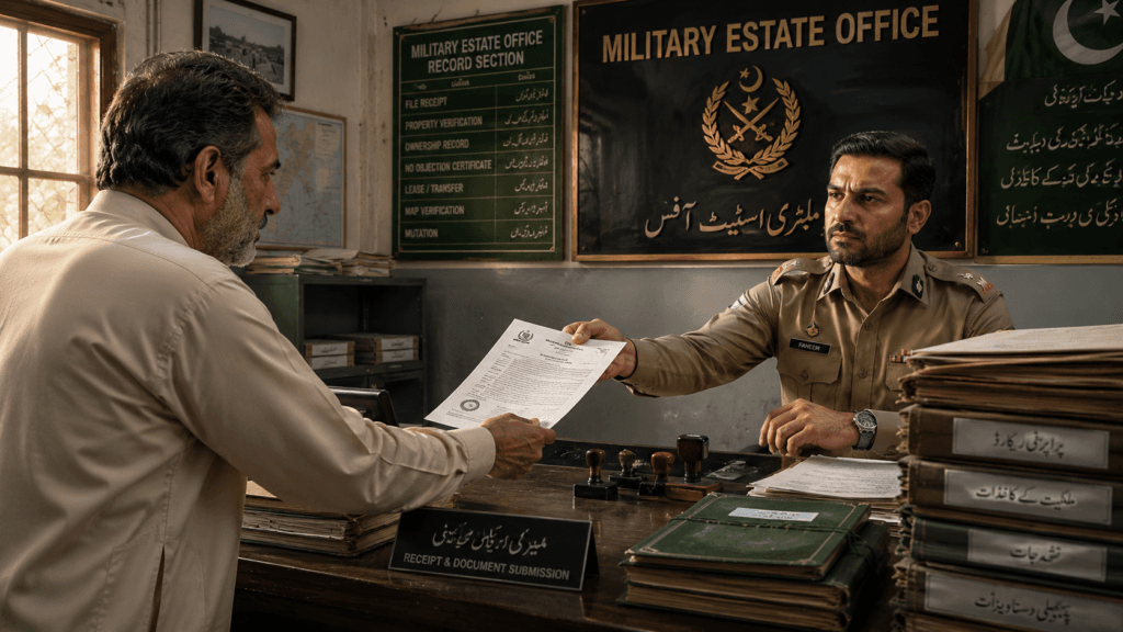 Gift in Pakistan official property transfer letter evidence