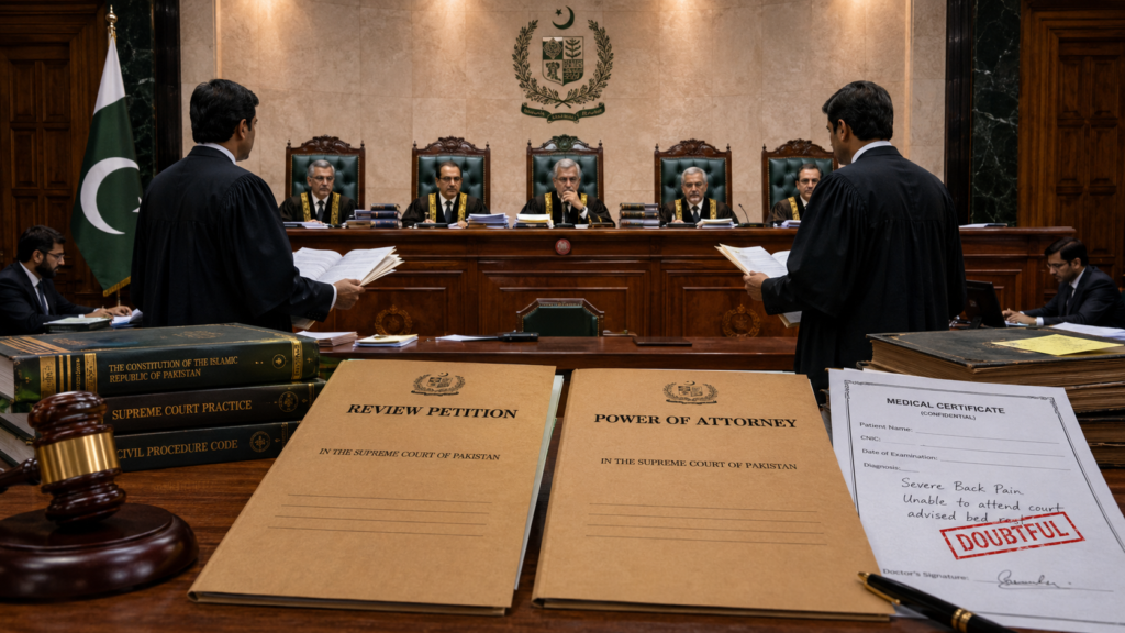 Supreme Court Review Petition Power of Attorney Misuse in Pakistan Supreme Court review in Power of Attorney Misuse in Pakistan case
