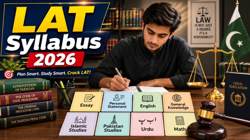 LAT test date 2026 syllabus and paper pattern for LLB admission