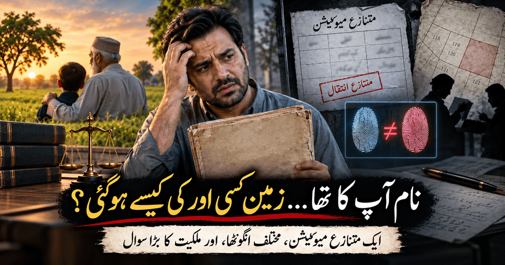 Civil Suit for Declaration and disputed mutation in Pakistan