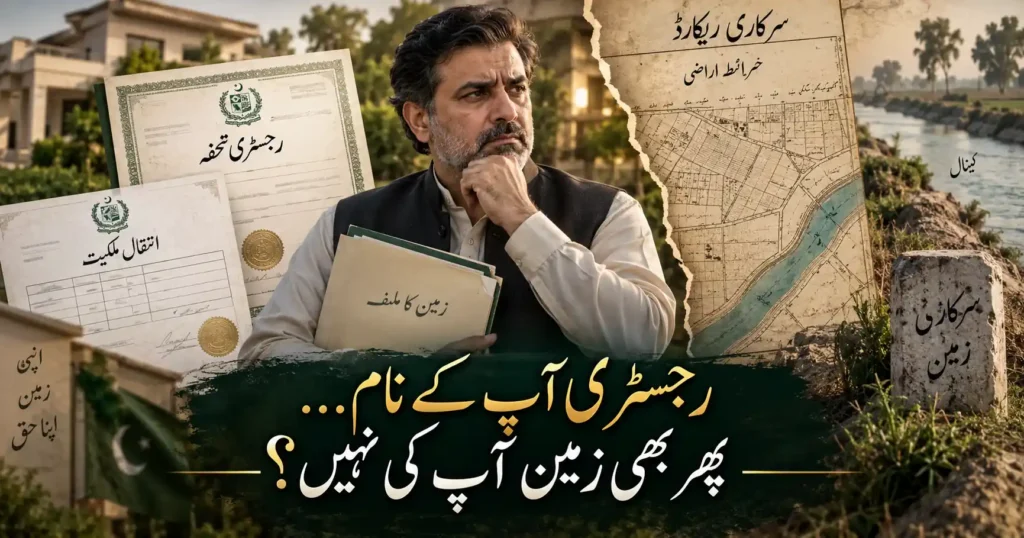 Property ownership dispute in Sindh involving gift deed, mutation and canal record