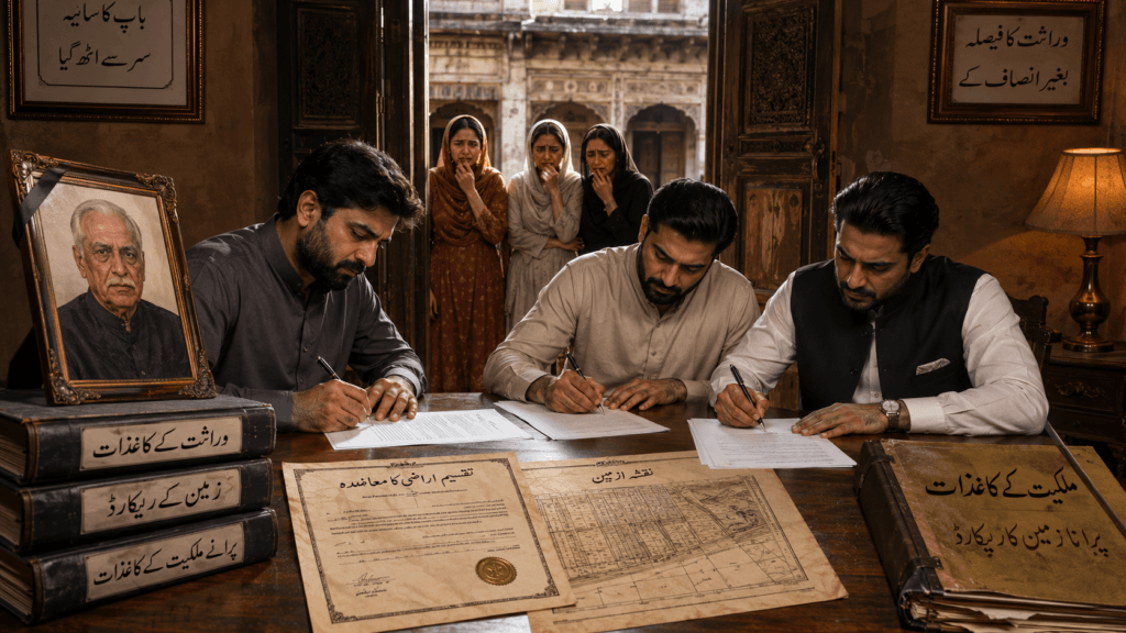 Family Settlement in Pakistan case facts