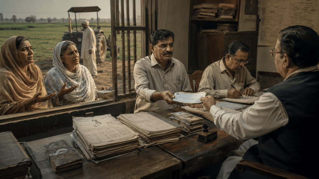 Brother receiving complete land compensation while sisters demand their inheritance share