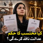Harassment Ombudsperson Pakistan case showing woman employee holding harassment complaint outside Lahore High Court
