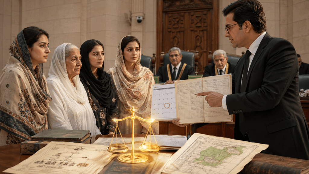Daughters Inheritance Rights in Pakistan challenged through Mutation No. 2207