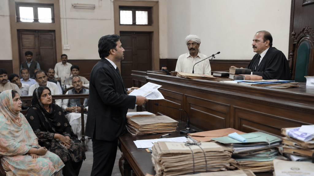 Evidence Used for Proof of Legal Heirs in Pakistan Witnesses and documents proving legal heirs in a Pakistani inheritance case