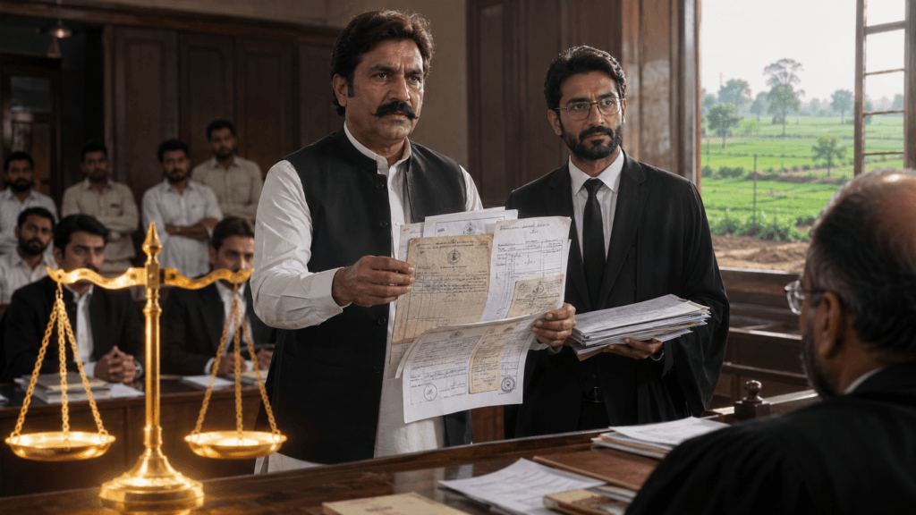Brother Defends Gift Mutation in Pakistan Brother defending Gift Mutation in Pakistan through revenue and possession records