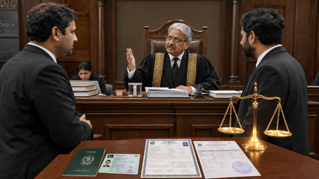 Marriage in Pakistan ordinary residence rule in khula case