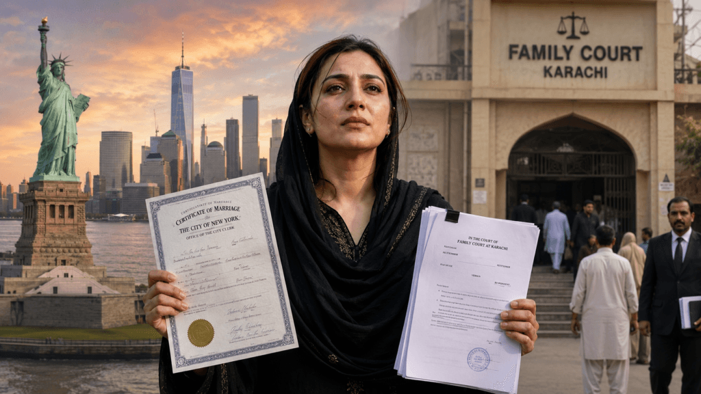 Marriage in Pakistan foreign marriage dispute with khula papers