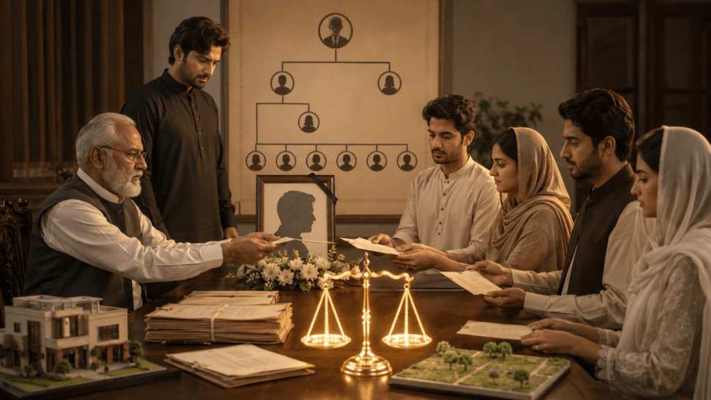 Succession Rights of Children of a Predeceased Parent Grandchildren receiving succession rights under Section 4 of Muslim family law